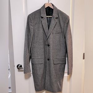 NWT Club Monaco black & white houndstooth jacket